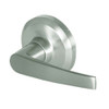 QCL130A619R8478S Stanley QCL100 Series Passage Cylindrical Lock with Slate Lever in Satin Nickel Finish