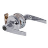 QTL250A626RA118FLC Stanley QTL200 Series Less Cylinder Entry/Office Tubular Lock with Slate Lever in Satin Chrome Finish