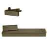 5045ABC90-LFP-LH-613 Rixson 50 Series Single Acting Center Hung Shallow Depth Floor Closers in Dark Bronze Finish