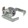 QTL240E619SANOS Stanley QTL200 Series Privacy Tubular Lock with Sierra Lever in Satin Nickel Finish