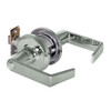 QTL240E619RA478S Stanley QTL200 Series Privacy Tubular Lock with Sierra Lever in Satin Nickel Finish