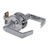 QTL240E626SAFLR Stanley QTL200 Series Privacy Tubular Lock with Sierra Lever in Satin Chrome Finish