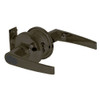QTL271A613RAFLSLC Stanley QTL200 Series Less Cylinder Storeroom Tubular Lock Prepped for SFIC with Slate Lever in Oil Rubbed Bronze Finish
