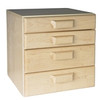 Amsec 1335307 Four Drawer Storage Cabinet