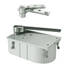 27-105S-1-1-2OS-LCC-LH-619 Rixson 27 Series Heavy Duty 1-1/2" Offset Hung Floor Closer in Satin Nickel Finish