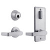 QCI230E626NR4FLR2LC Stanley QCI200 Series Standard Duty Interconnected Single Locking with Sierra Lever in Satin Chrome Finish