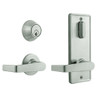 QCI230E619R8FLSSMT Stanley QCI200 Series Standard Duty Interconnected Single Locking with Sierra Lever in Satin Nickel Finish