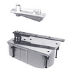 28-90N-554-LCC-LH-625 Rixson 28 Series Heavy Duty Single Acting Center Hung Floor Closer with Concealed Arm in Bright Chrome Finish