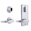 QCI231M626NR4FLR2LC Stanley QCI200 Series Standard Duty Interconnected Single Locking Prepped for SFIC with Summit Lever in Satin Chrome Finish