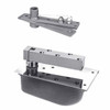 EH28-85S-2W-LFP-LCC-LH-625 Rixson 28 Series Power Transfer Heavy Duty Single Acting Center Hung Floor Closer in Bright Chrome Finish