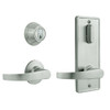 QCI231M619R4478SBF Stanley QCI200 Series Standard Duty Interconnected Single Locking Prepped for SFIC with Summit Lever in Satin Nickel Finish