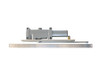 2011-H-BUMPER-LH-AL LCN Door Closer Hold Open Track with BUMPER in Aluminum Finish