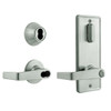 QCI251E619R8FLSLC Stanley QCI200 Series Standard Duty Interconnected Double Locking Prepped for SFIC with Sierra Lever in Satin Nickel Finish