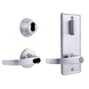 QCI251M626S4FLR2LC Stanley QCI200 Series Standard Duty Interconnected Double Locking Prepped for SFIC with Summit Lever in Satin Chrome Finish