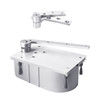 127-90S-LCC-LH-625 Rixson 27 Series Heavy Duty 3/4" Offset Hung Floor Closer in Satin Chrome Finish