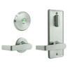 QCI285E619NR4FLS Stanley QCI200 Series Standard Duty Interconnected Indicator Locking with Sierra Lever in Satin Nickel Finish