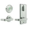 QCI285E619R4FLR Stanley QCI200 Series Standard Duty Interconnected Indicator Locking with Sierra Lever in Satin Nickel Finish