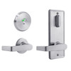 QCI285E626NS4FLS Stanley QCI200 Series Standard Duty Interconnected Indicator Locking with Sierra Lever in Satin Chrome Finish
