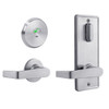 QCI285E626NS8118F Stanley QCI200 Series Standard Duty Interconnected Indicator Locking with Sierra Lever in Satin Chrome Finish