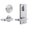 QCI285E626S4FLR Stanley QCI200 Series Standard Duty Interconnected Indicator Locking with Sierra Lever in Satin Chrome Finish