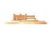 2015-H-LH-US10 LCN Door Closer with Hold Open Arm in Satin Bronze Finish