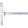 QED216-48-8-626 Stanley QED200 Series Heavy Duty Narrow Stile Surface Vertical Rod Fire Rated Exit Device in Satin Chrome Finish