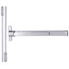 QED219-36-8-626 Stanley QED200 Series Heavy Duty Narrow Stile Surface Vertical Rod Fire Rated Exit Device in Satin Chrome Finish