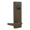 QET170-E-613-LC Stanley QET100 Series Heavy Duty Storeroom Lever Escutcheon Exit Trim with Sierra Lever in Oil Rubbed Bronze Finish