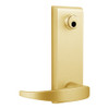 QET160-M-605-LC Stanley QET100 Series Heavy Duty Classroom Lever Escutcheon Exit Trim with Summit Lever in Bright Brass Finish