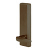 QET120-A-613 Stanley QET100 Series Heavy Duty Dummy Lever Escutcheon Exit Trim with Slate Lever in Oil Rubbed Bronze Finish