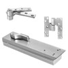 FQ5103NBC-LCC-LH-625 Rixson Q51 Series Fire Rated 3/4" Offset Hung Shallow Depth Floor Closers in Bright Chrome Finish