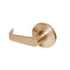 9K30Y15DS3612 Best 9K Series Exit Heavy Duty Cylindrical Lever Locks with Contour Angle with Return Lever Design in Satin Bronze