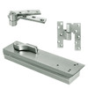 FQT5104NBC-LCC-LH-619 Rixson Q51 Series 3/4" Offset Hung Shallow Depth Floor Closers in Satin Nickel Finish