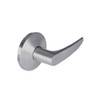 9K30Y16LS3626 Best 9K Series Exit Heavy Duty Cylindrical Lever Locks with Curved Without Return Lever Design in Satin Chrome