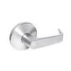 9K30Q15LSTK625 Best 9K Series Exit Heavy Duty Cylindrical Lever Locks with Contour Angle with Return Lever Design in Bright Chrome