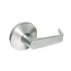 9K30Q15LS3619 Best 9K Series Exit Heavy Duty Cylindrical Lever Locks with Contour Angle with Return Lever Design in Satin Nickel