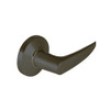 9K30M16CS3613 Best 9K Series Communicating Heavy Duty Cylindrical Lever Locks with Curved Without Return Lever Design in Oil Rubbed Bronze