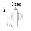 9K30Z15LS3612 Best 9K Series Closet Heavy Duty Cylindrical Lever Locks with Contour Angle with Return Lever Design in Satin Bronze