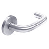 ML2082-LWA-625-CL6 Corbin Russwin ML2000 Series IC 6-Pin Less Core Mortise Dormitory or Exit Locksets with Lustra Lever with Deadbolt in Bright Chrome
