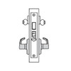 ML2092-LWA-612-LC Corbin Russwin ML2000 Series Mortise Security Institution or Utility Locksets with Lustra Lever with Deadbolt in Satin Bronze