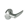 9K40L16DS3619 Best 9K Series Privacy Heavy Duty Cylindrical Lever Locks with Curved Without Return Lever Design in Satin Nickel