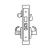 ML2029-RWA-606-CL6 Corbin Russwin ML2000 Series IC 6-Pin Less Core Mortise Hotel Locksets with Regis Lever and Deadbolt in Satin Brass