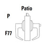9K40P14KSTK625 Best 9K Series Patio Heavy Duty Cylindrical Lever Locks in Bright Chrome