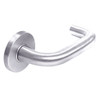 ML2054-LWB-629-M31 Corbin Russwin ML2000 Series Mortise Entrance Trim Pack with Lustra Lever in Bright Stainless Steel