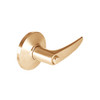 9K50L16DSTK611 Best 9K Series Privacy Heavy Duty Cylindrical Lever Locks with Curved Without Return Lever Design in Bright Bronze
