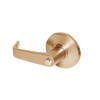 9K50LL15DS3612 Best 9K Series Hospital Privacy Heavy Duty Cylindrical Lever Locks with Contour Angle with Return Lever Design in Satin Bronze