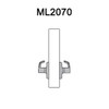 ML2070-LWF-605 Corbin Russwin ML2000 Series Mortise Full Dummy Locksets with Lustra Lever in Bright Brass