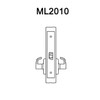 ML2010-RWF-605 Corbin Russwin ML2000 Series Mortise Passage Locksets with Regis Lever in Bright Brass