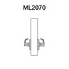 ML2070-RWF-618 Corbin Russwin ML2000 Series Mortise Full Dummy Locksets with Regis Lever in Bright Nickel