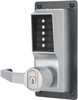 LLP1020B-26D Simplex Exit Trim Lever with Best SFIC Key Override option in Satin Chrome finish
